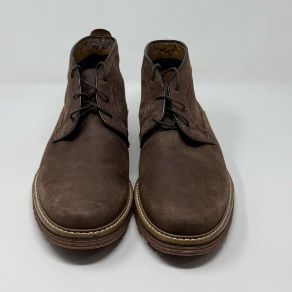 Clarks Newkirk Chukka Boots Mens 11 M Brown Leather Urban Preppy Gorpcore main image 16